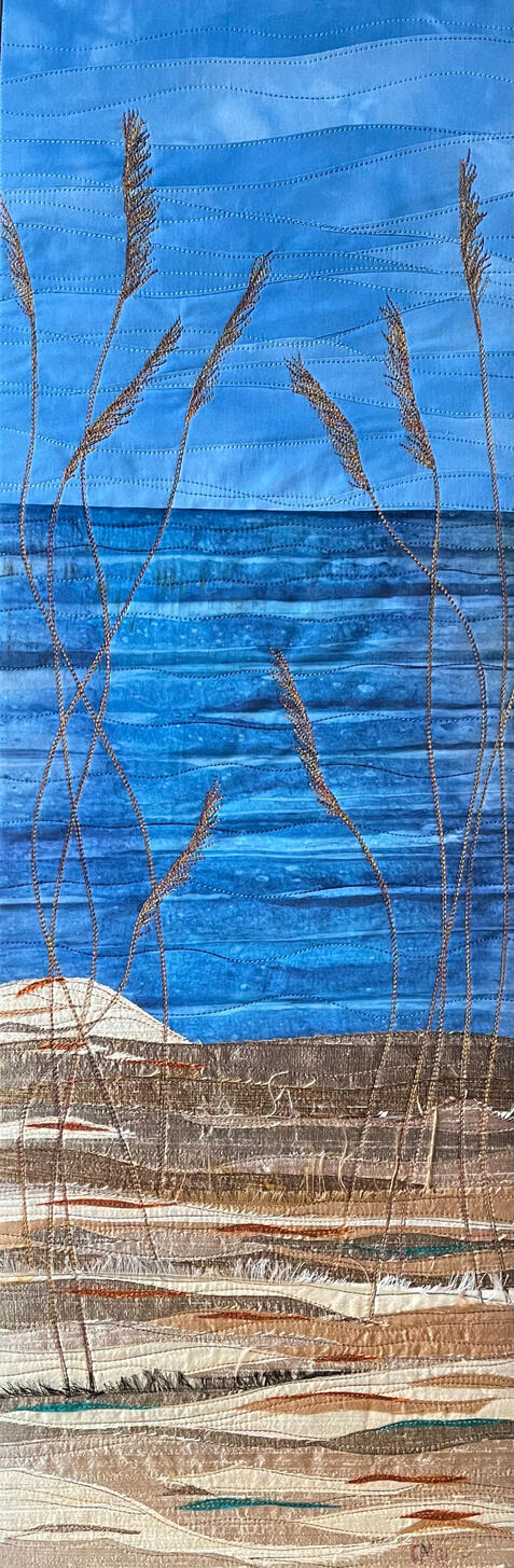 BEACH GRASSES (10 x 30”) • SOLD at Art Etc., Art Gallery of Burlington ON