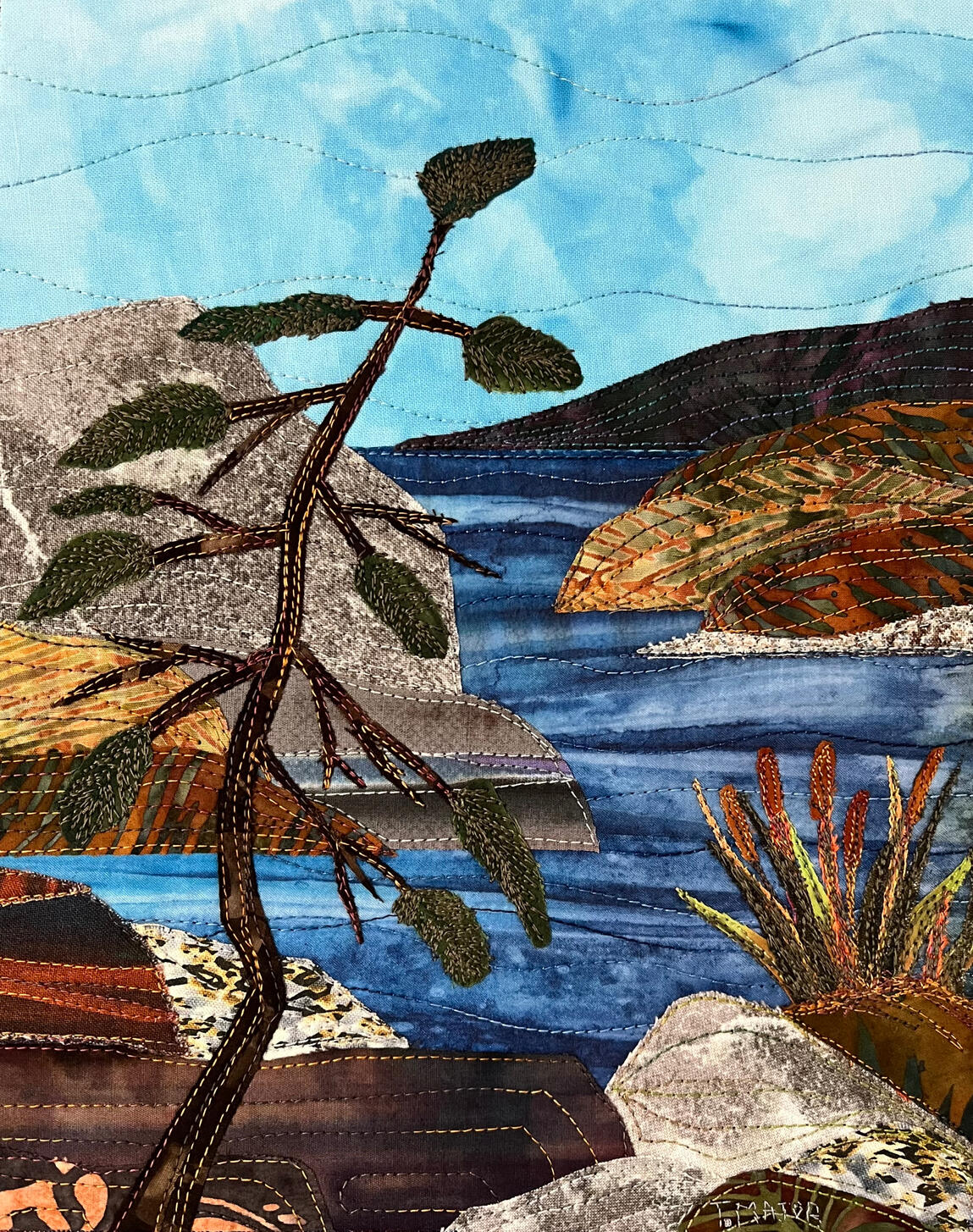 NORTHERN PINE (7.5 x 9.5”) • SOLD at Art Etc., Art Gallery of Burlington ON